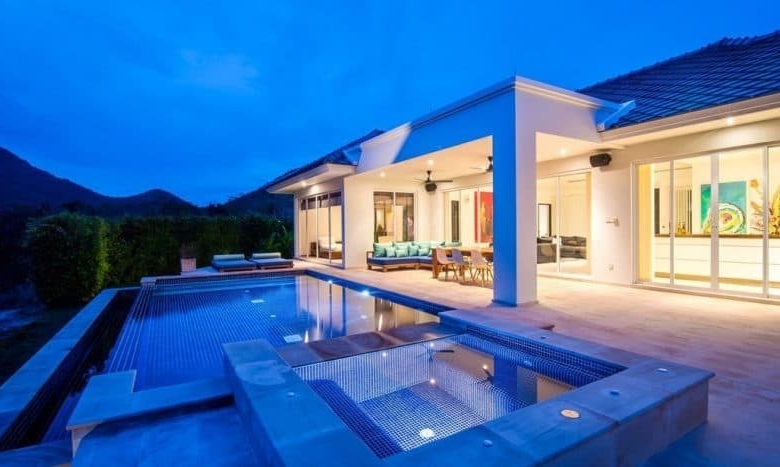Luxury Pool Villa for Sale at Baan Ing Phu Luxury Estate Hua Hin Thailand