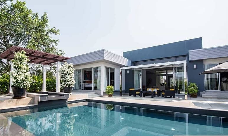 Luxury Hua Hin Pool Villa For Sale with Golf Course Views