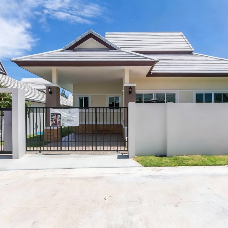Luxury Retirement Villas For Sale in Emerald Valley Hua Hin Near Banyan Golf Course