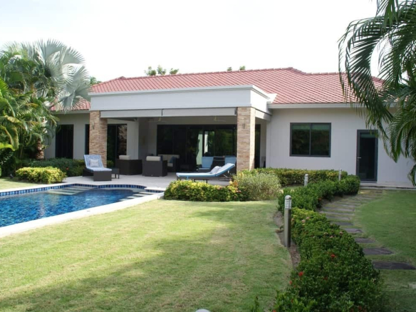 Modern Park Villa for Sale in Hua Hin Baan Ing Phu