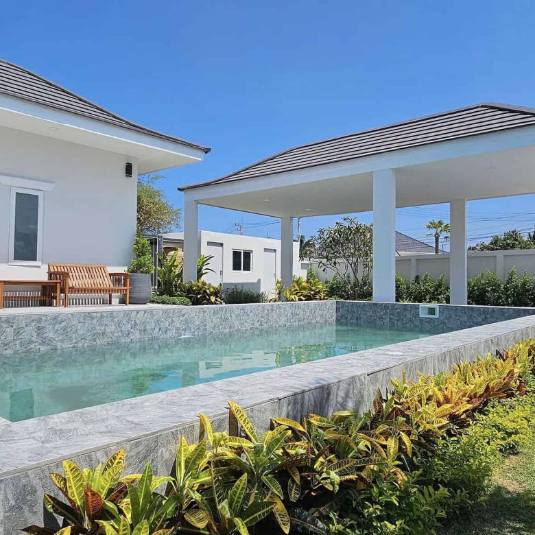 Hua Hin Private Pool Villa For Sale at The Pyne Plus 2 Modern Luxury Family Home