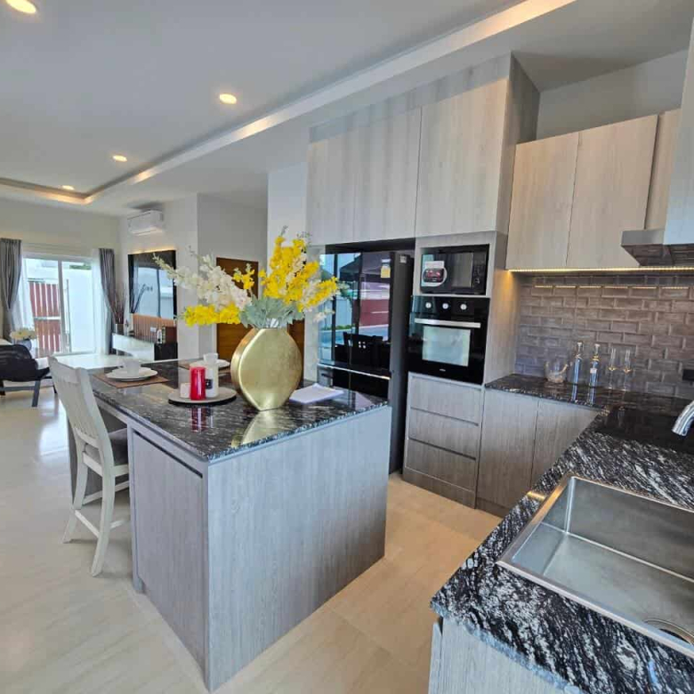 Hua Hin Private Pool Villa For Sale at The Pyne Plus 2 Modern Luxury Family Home