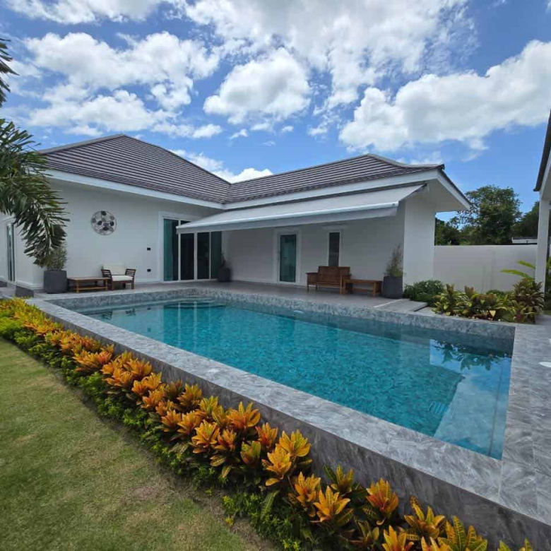 Hua Hin Private Pool Villa For Sale at The Pyne Plus 2 Modern Luxury Family Home