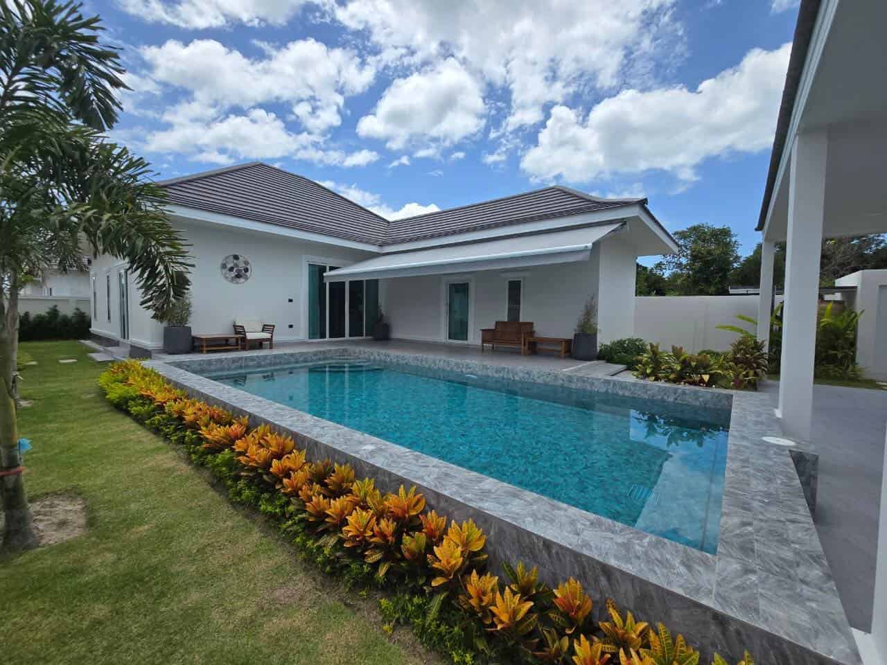 Hua Hin Private Pool Villa For Sale at The Pyne Plus 2 Modern Luxury Family Home