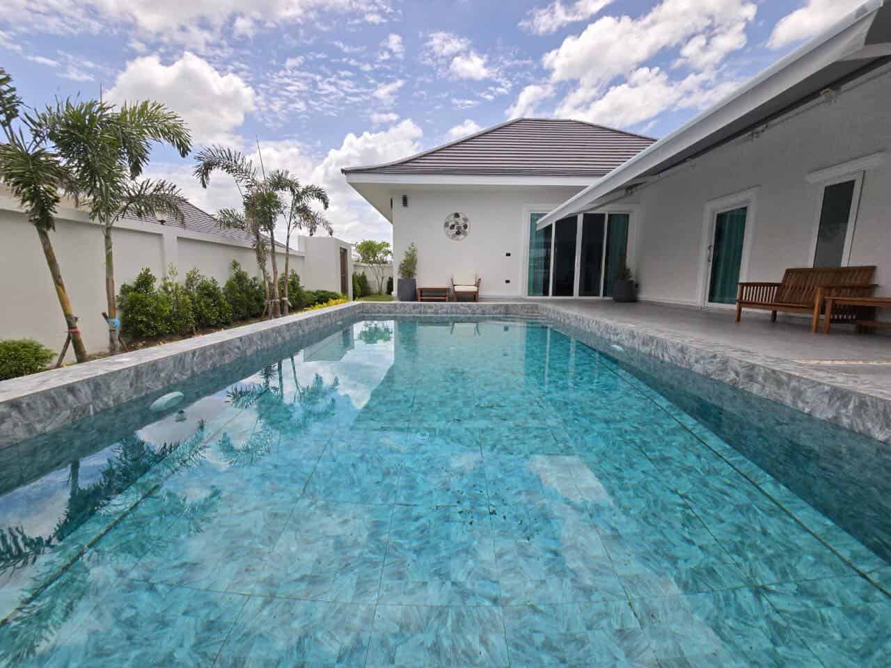 Hua Hin Private Pool Villa For Sale at The Pyne Plus 2 Modern Luxury Family Home