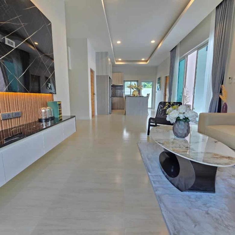 Hua Hin Private Pool Villa For Sale at The Pyne Plus 2 Modern Luxury Family Home
