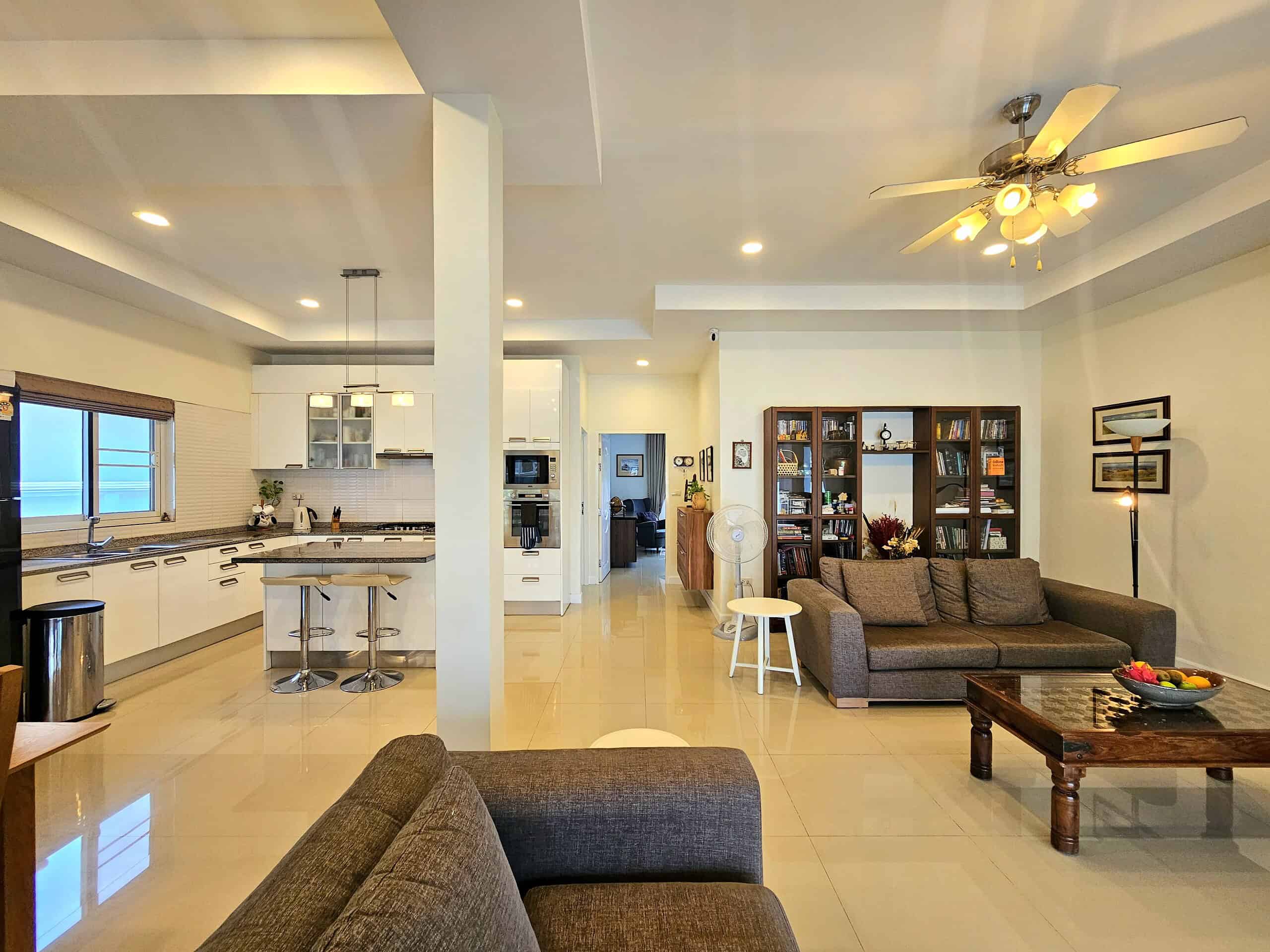 Modern Villa Pool Pranburi Sale Premium Baan Yu Yen Villa Investment Sale