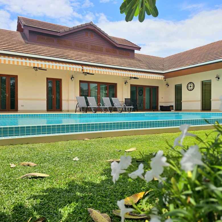 Bali Style Pool Villa for sale at Hillside Hamlet Homes 6 Hua Hin Soi 88