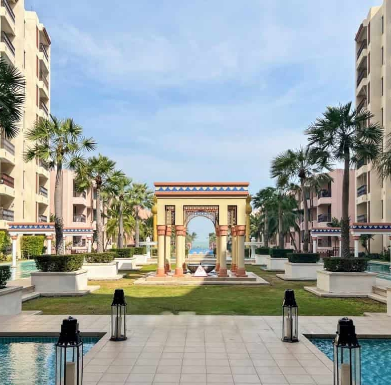 Beachfront Marrakesh Style Fully Furnished Condo For Sale Hua Hin Near Blue Port Mall
