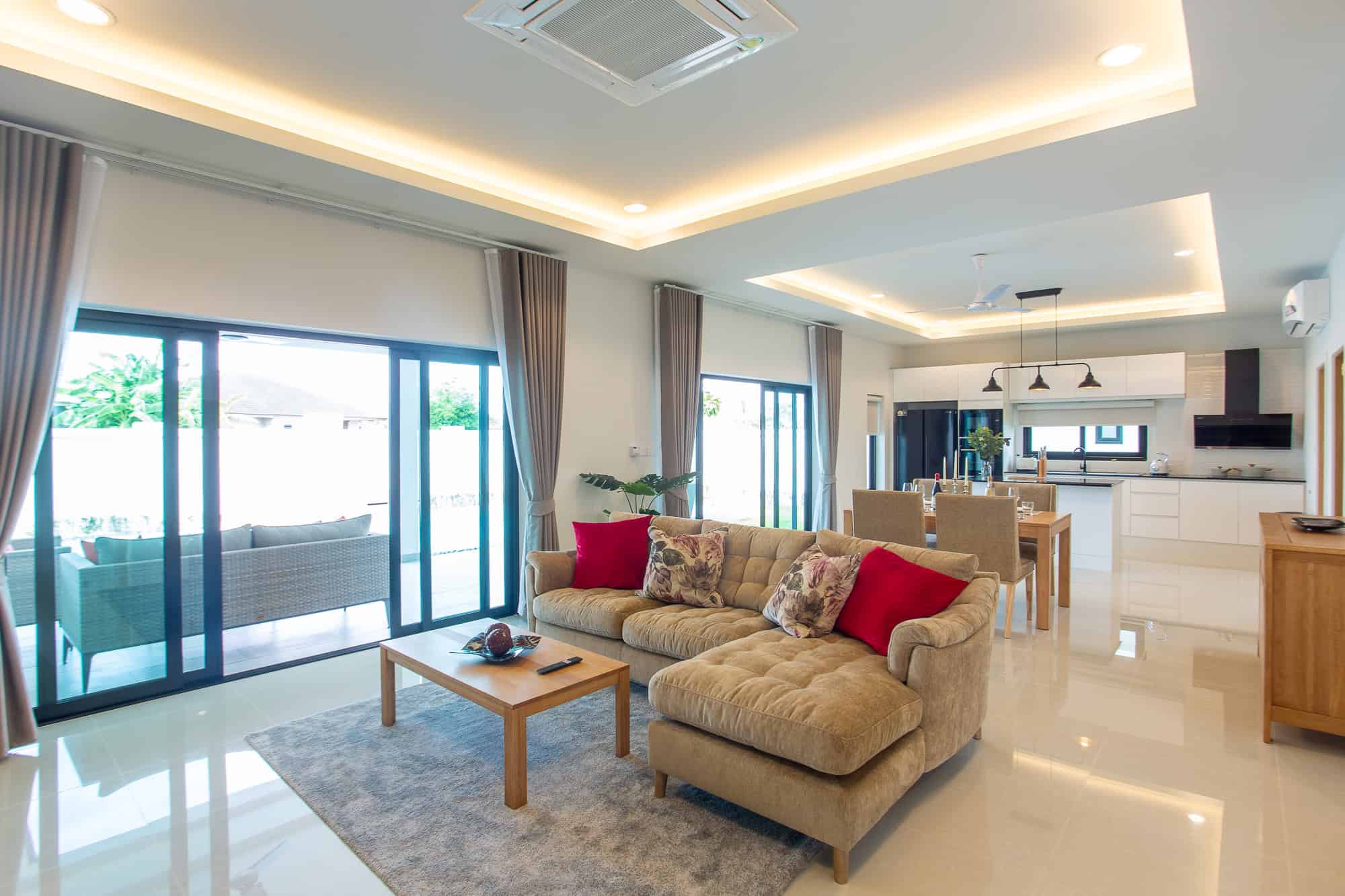 Spacious Furnished Home Near Beach