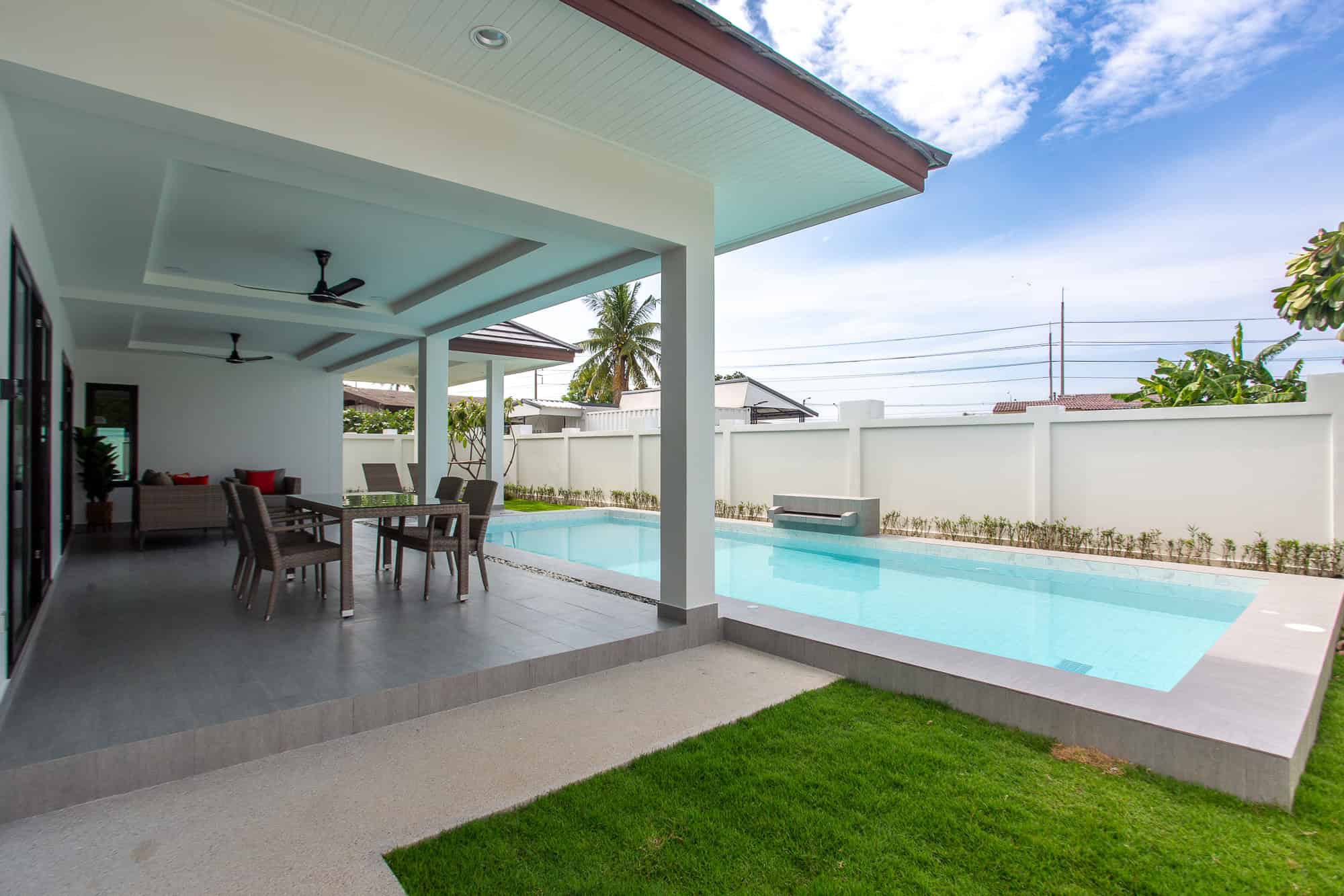 Luxury Pool Villa at Chada Homes Hua Hin Spacious Three Bedroom House in Thailand
