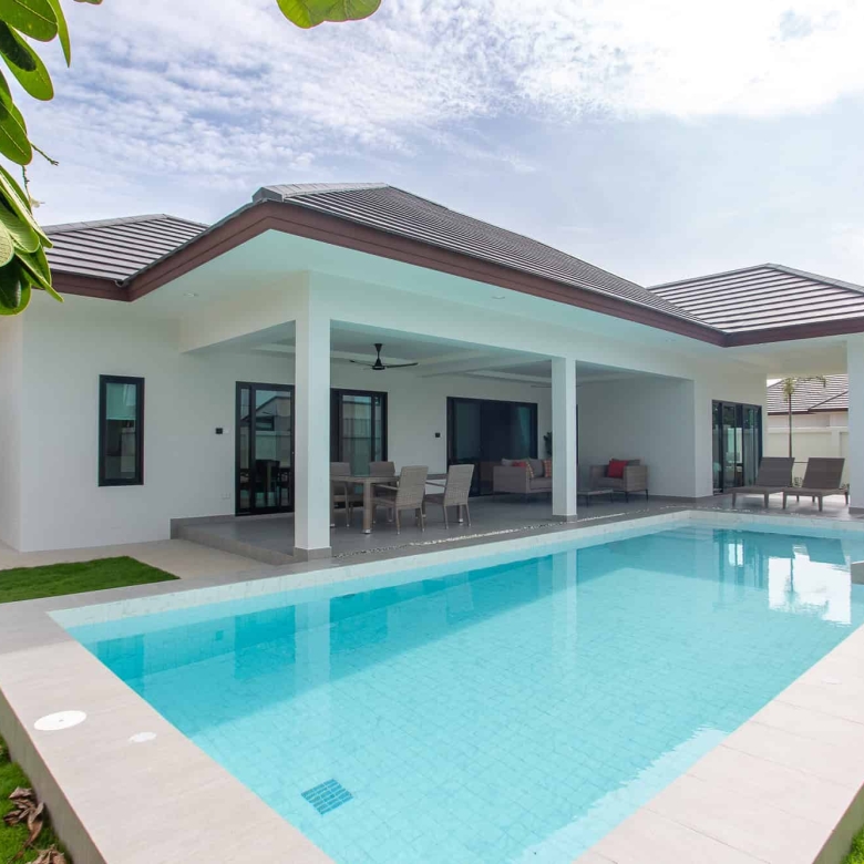 Fully Furnished Chada Homes Pool Villa For Sale at Hua Hin