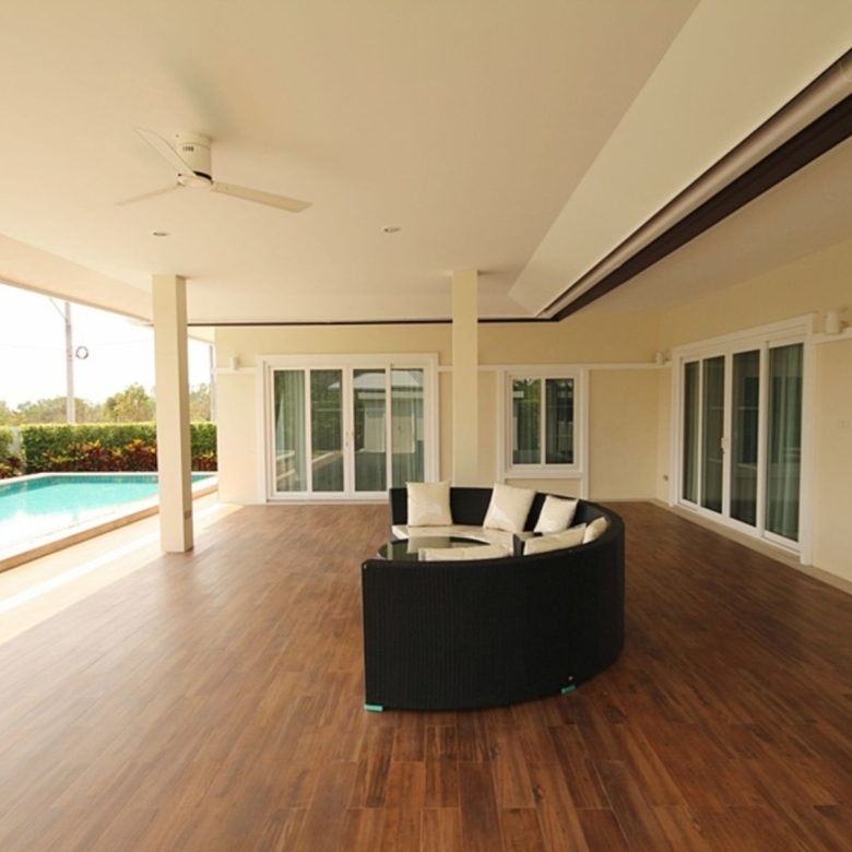Pool Deck Furniture Villa Emerald Valley Hua Hin