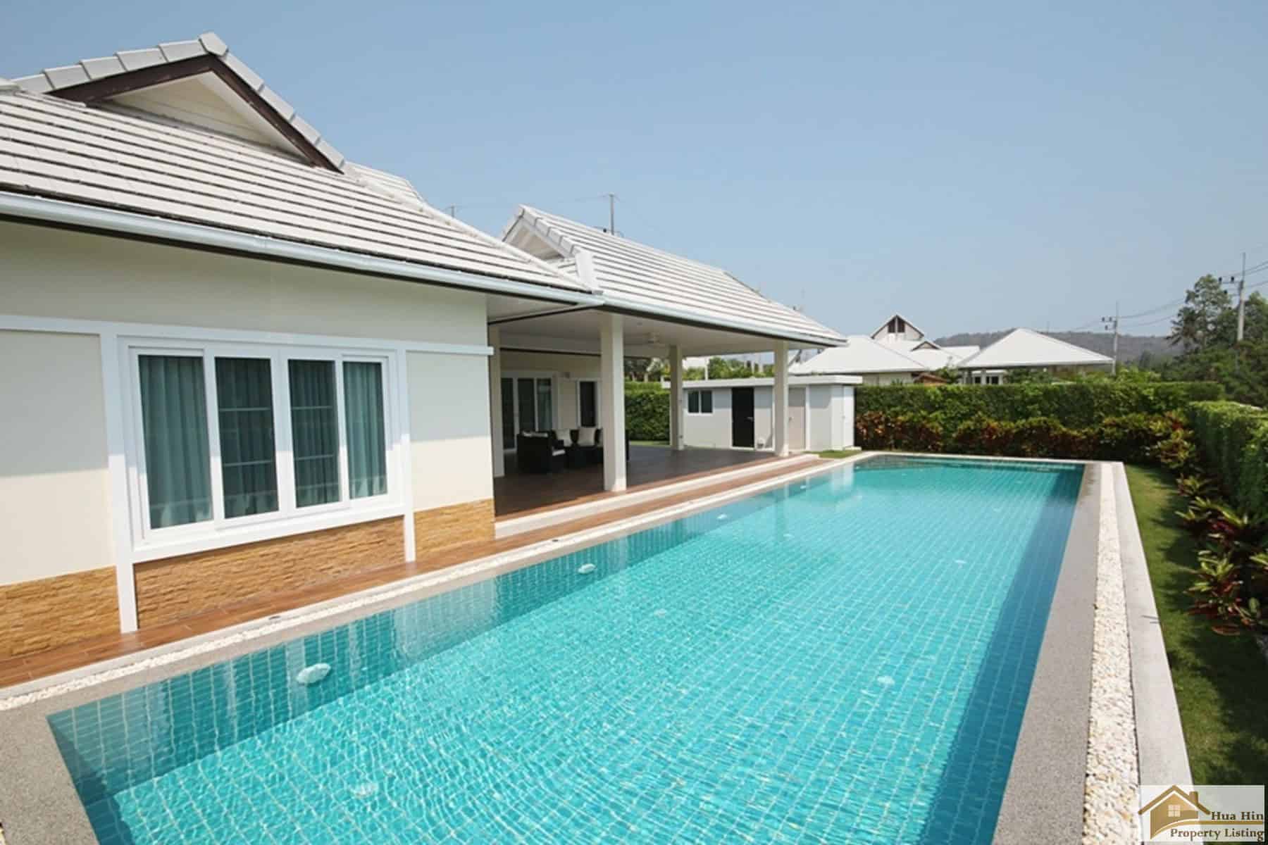 Luxury Golf Course Villas Hua Hin Spacious Living Room Interior Luxury Villa Emerald Valley