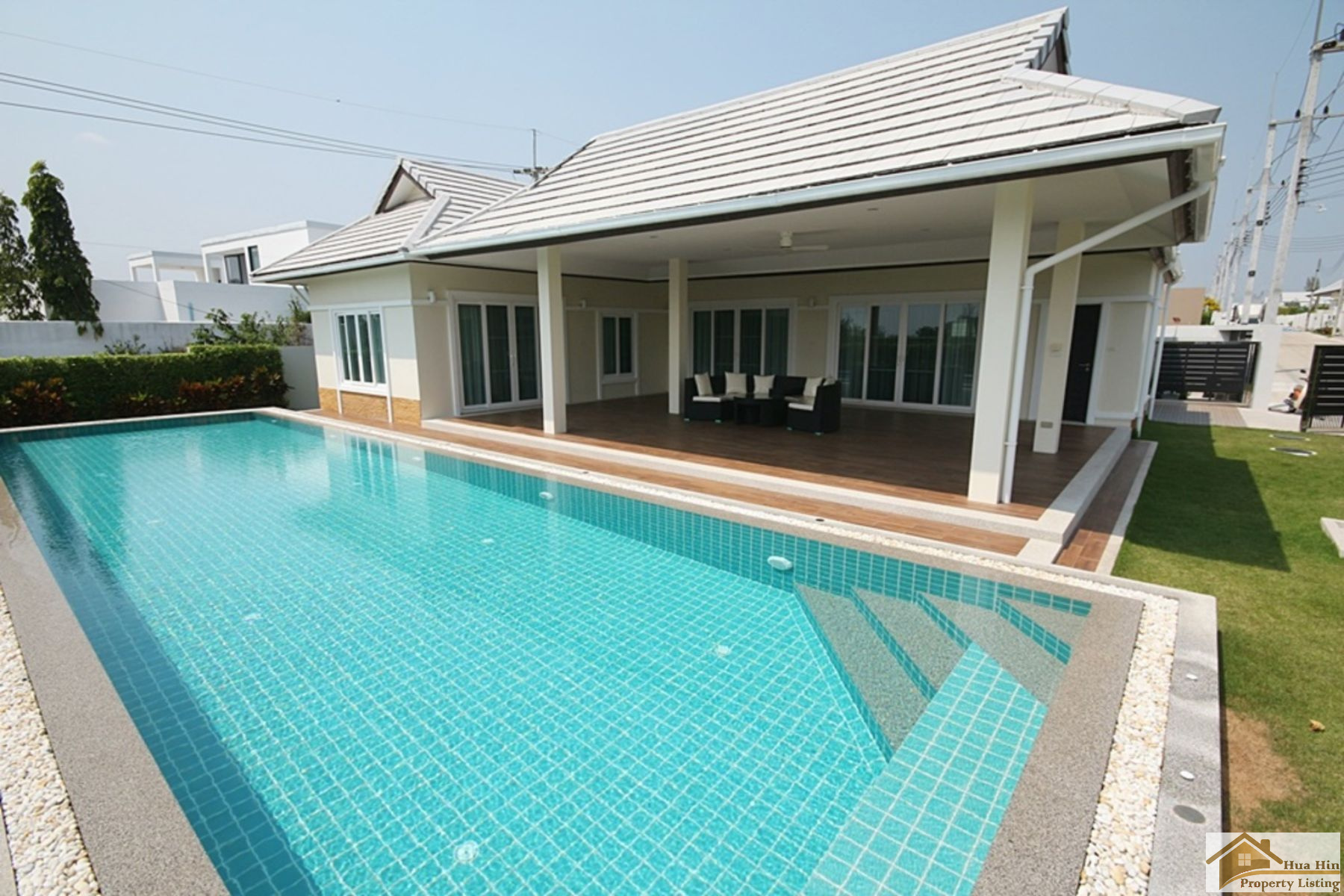 Contemporary Kitchen Design Hua Hin Pool Villa Sale