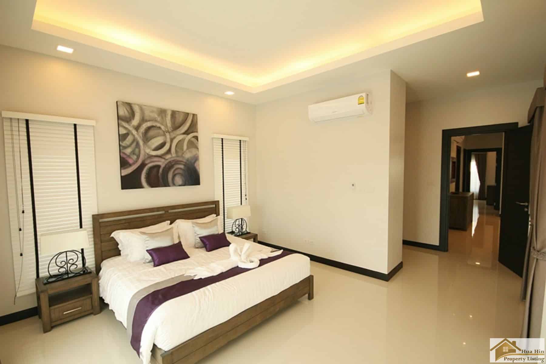 Spacious Hua Hin Property For Sale Modern Villa Water Features Emerald Valley Thailand