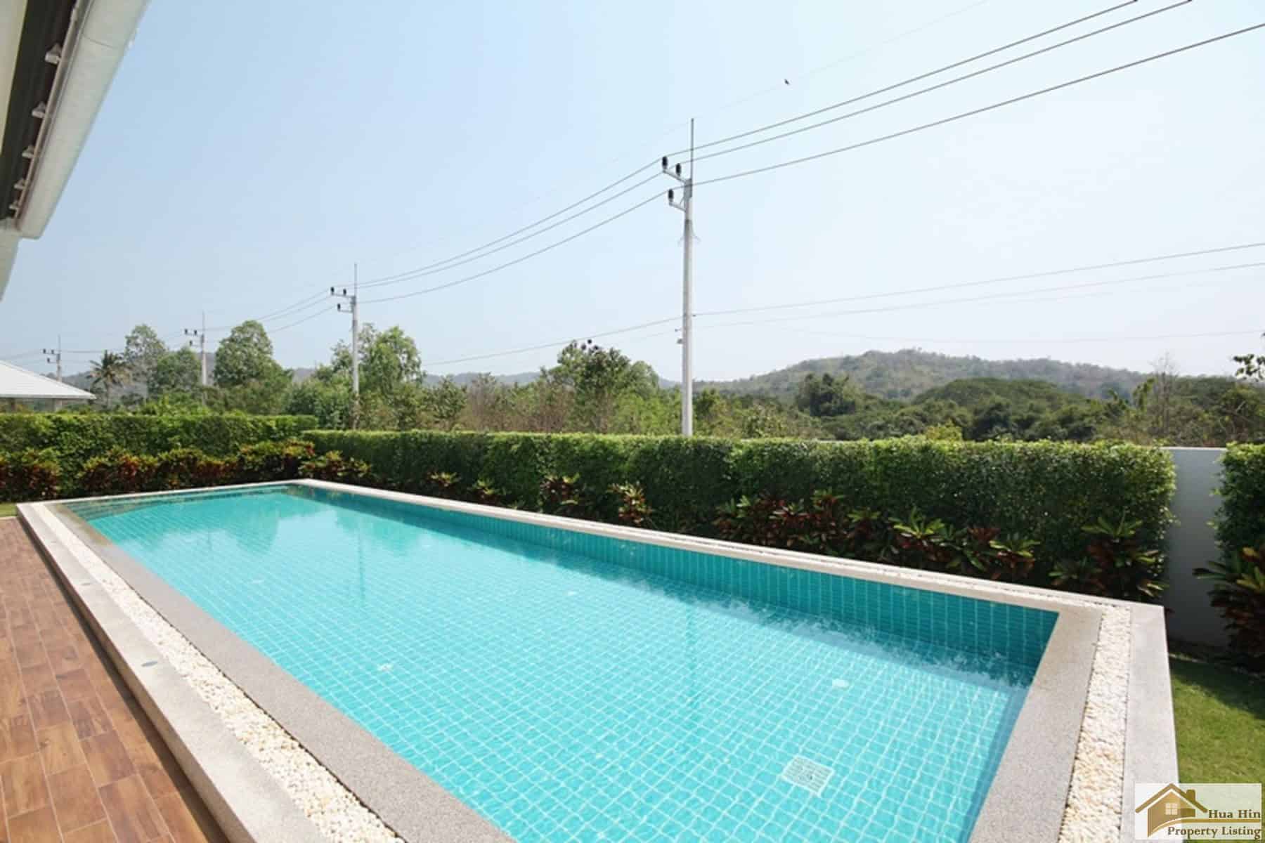 Modern Villas With Private Pools Private Swimming Pool Villa Emerald Valley Hua Hin