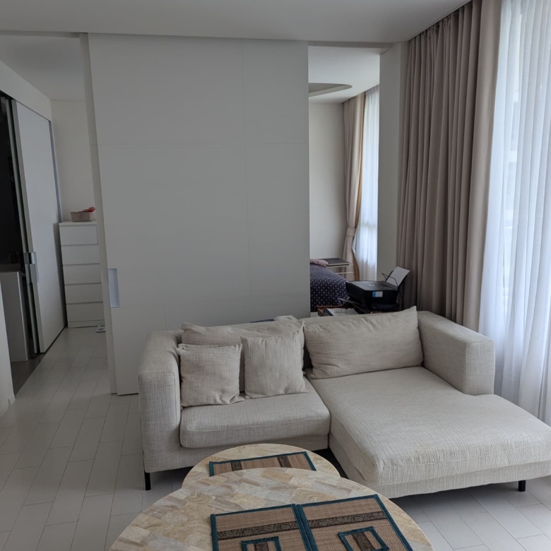 Two Bedroom Beachfront Condo Layout