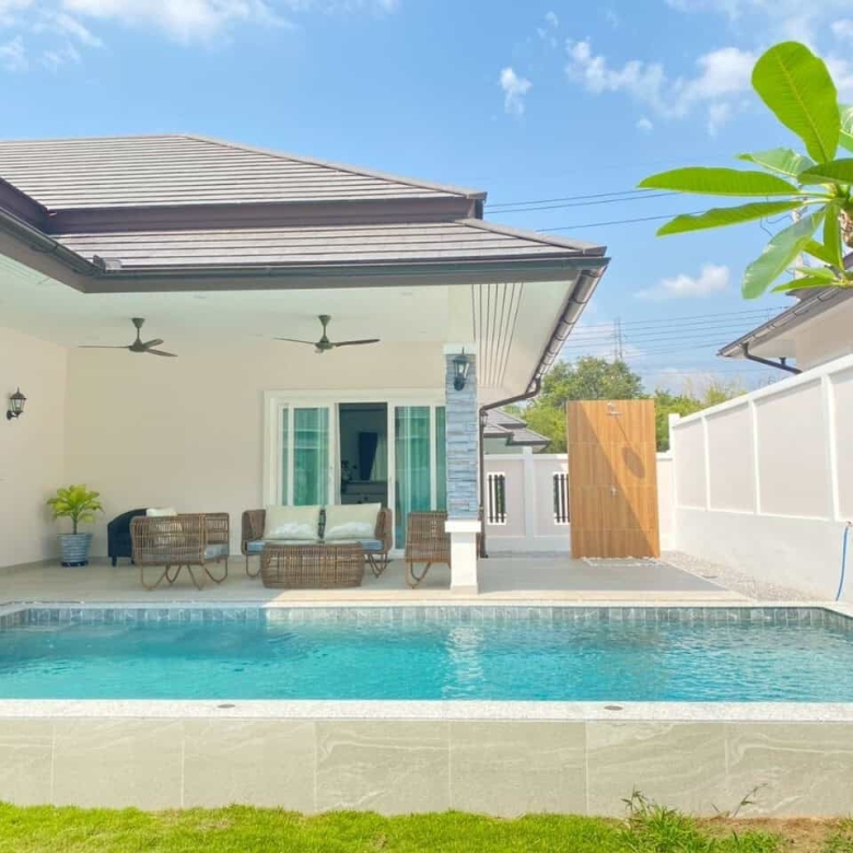 Fully Furnished Hua Hin Grand Hills House For Sale with Private Pool