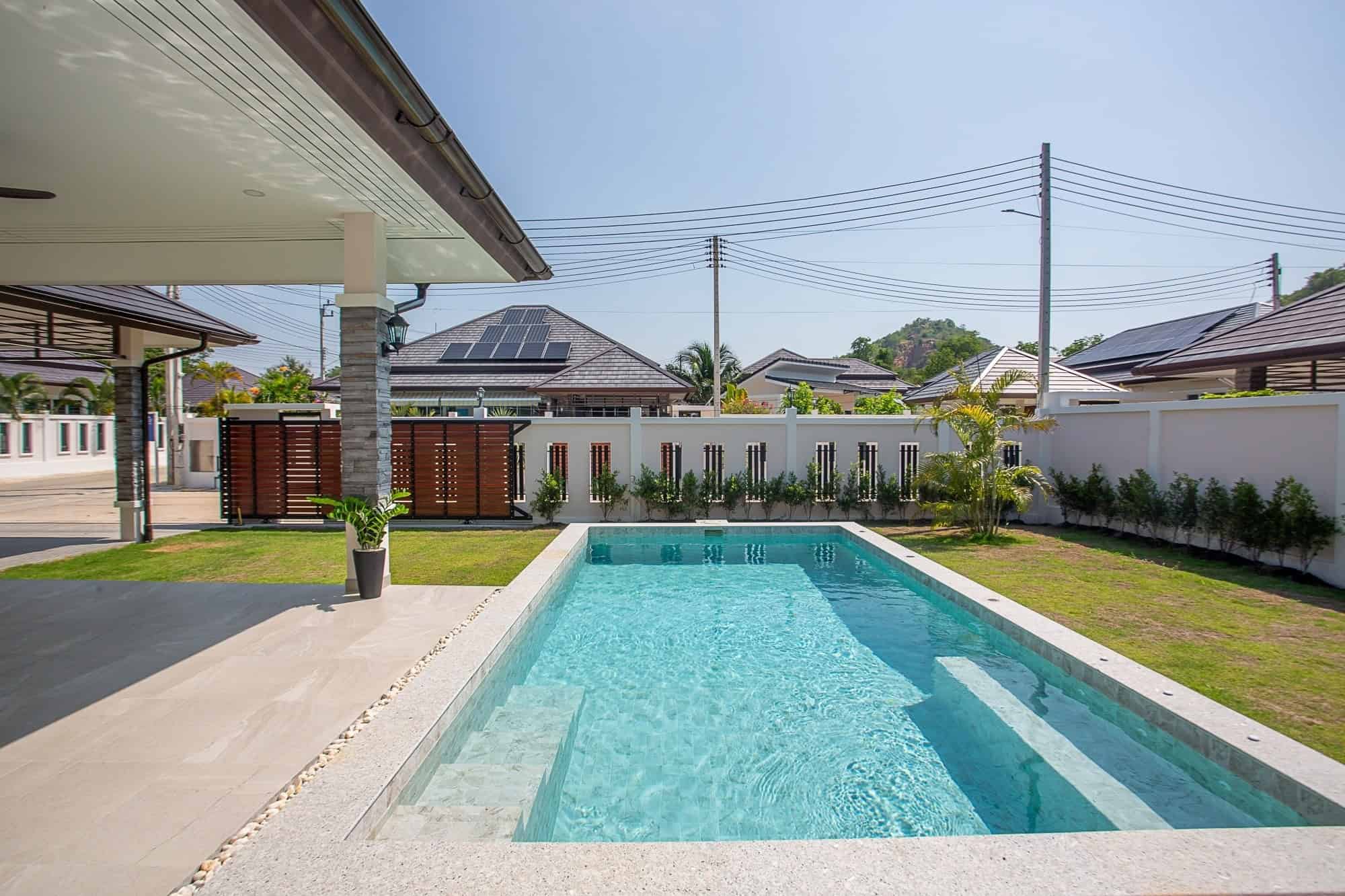 Elegant Property with Private Pool for Sale Hua Hin Premium House Private Pool Deck