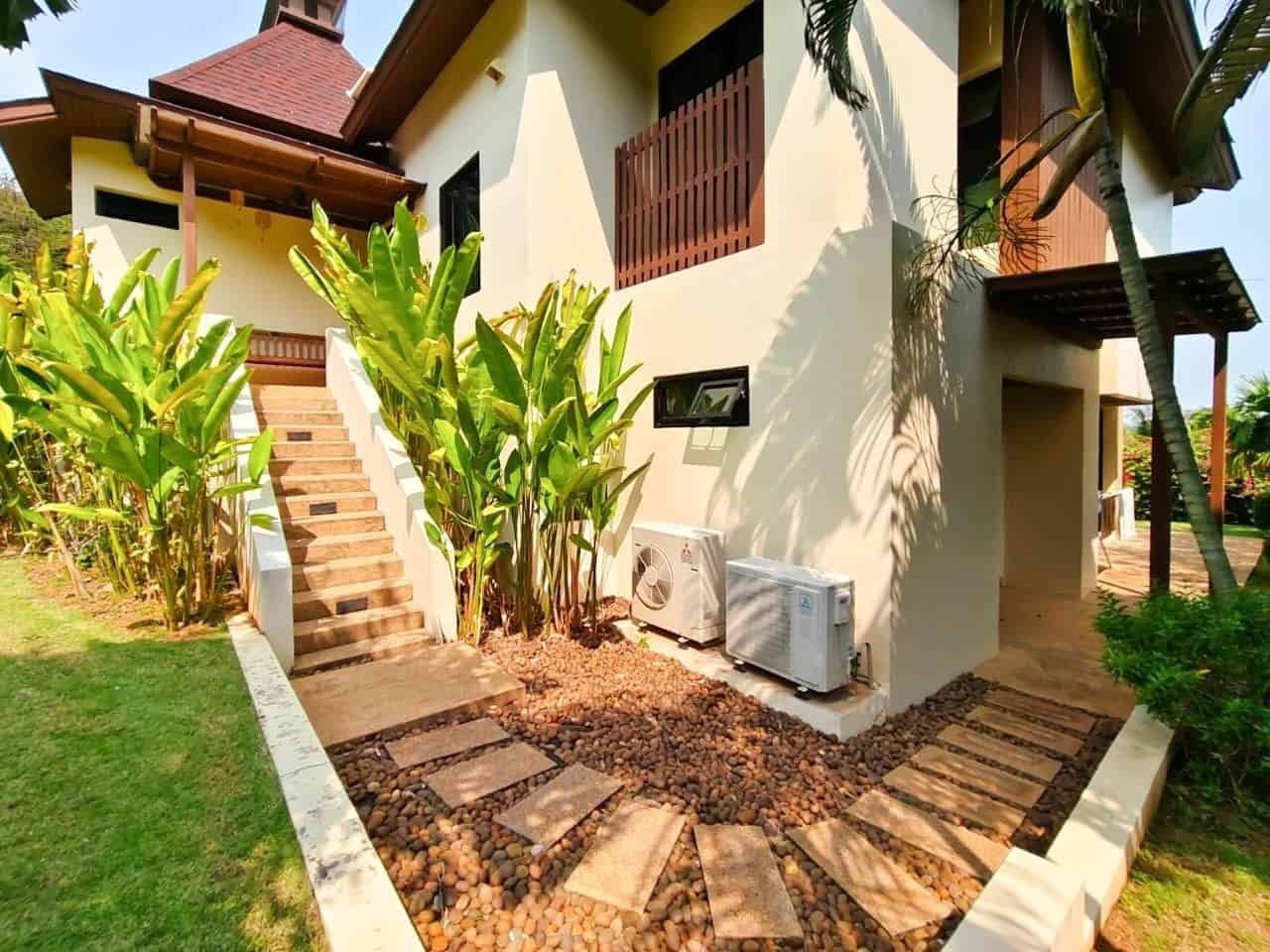 Spacious Balinese Pool Villa Hua Hin Furnished Pool Villa Sea Mountain Views