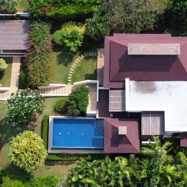 Furnished Balinese Pool Villa Mountain View