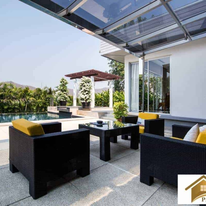 Contemporary Villa Swimming Pool Golf Frontage