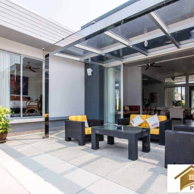 Stylish Pool Villa Lush Green Surroundings