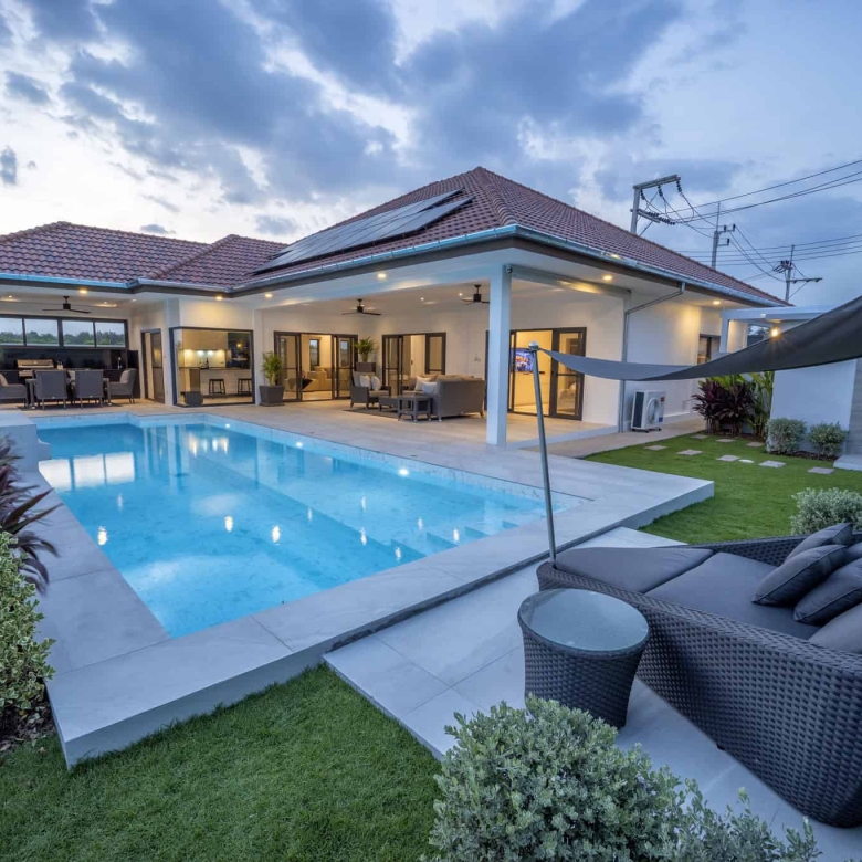 Luxury Leelawadee Plus Pool Villa For Sale in Hua Hin at Mali Bua Orchid Palm Homes