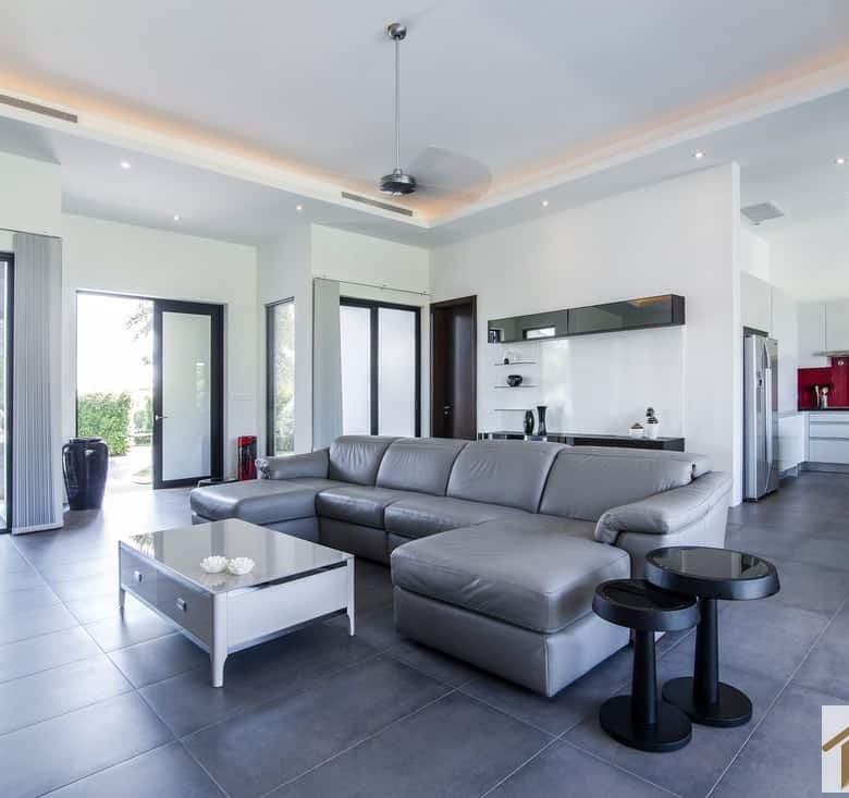Villa entrance elegant minimalist design