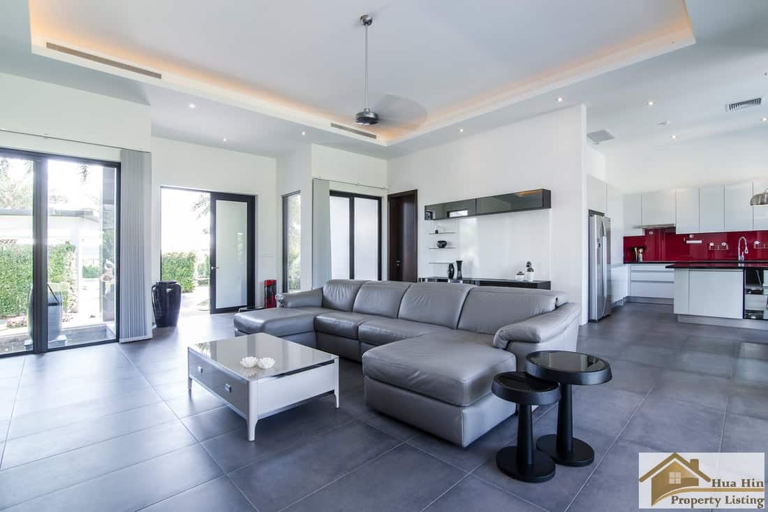 Villa entrance elegant minimalist design