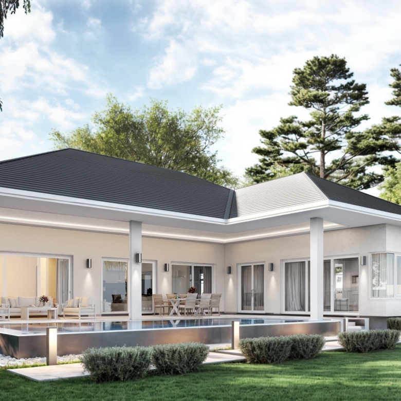 Luxury Modern Pool Villas for Sale at Tavisa Hua Hin Thailand