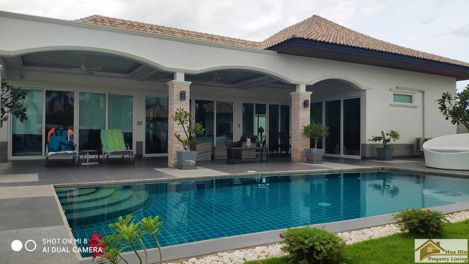 Modern Hua Hin Villa Pool Orchid Paradise Villa Estate