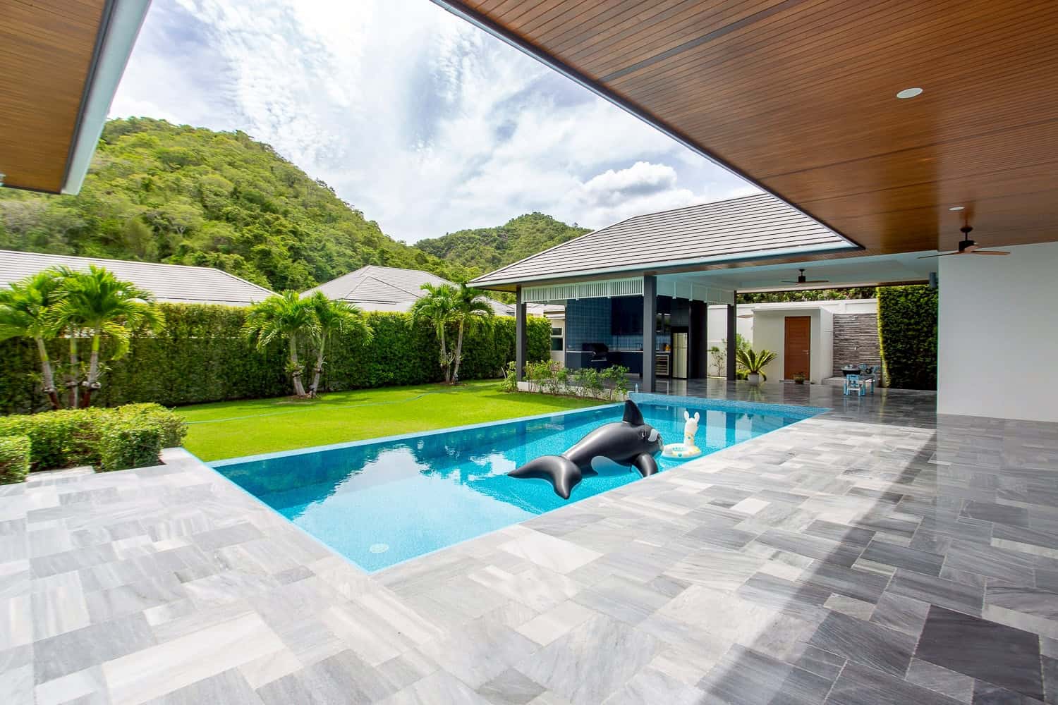 Premium Pool Villa Sales Hua Hin Contemporary Villa Bathroom Interior