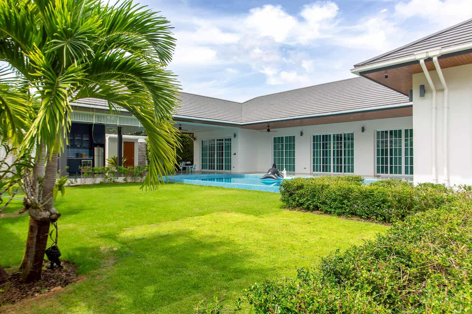 Beautiful Hua Hin Property Sales Private Swimming Pool Area