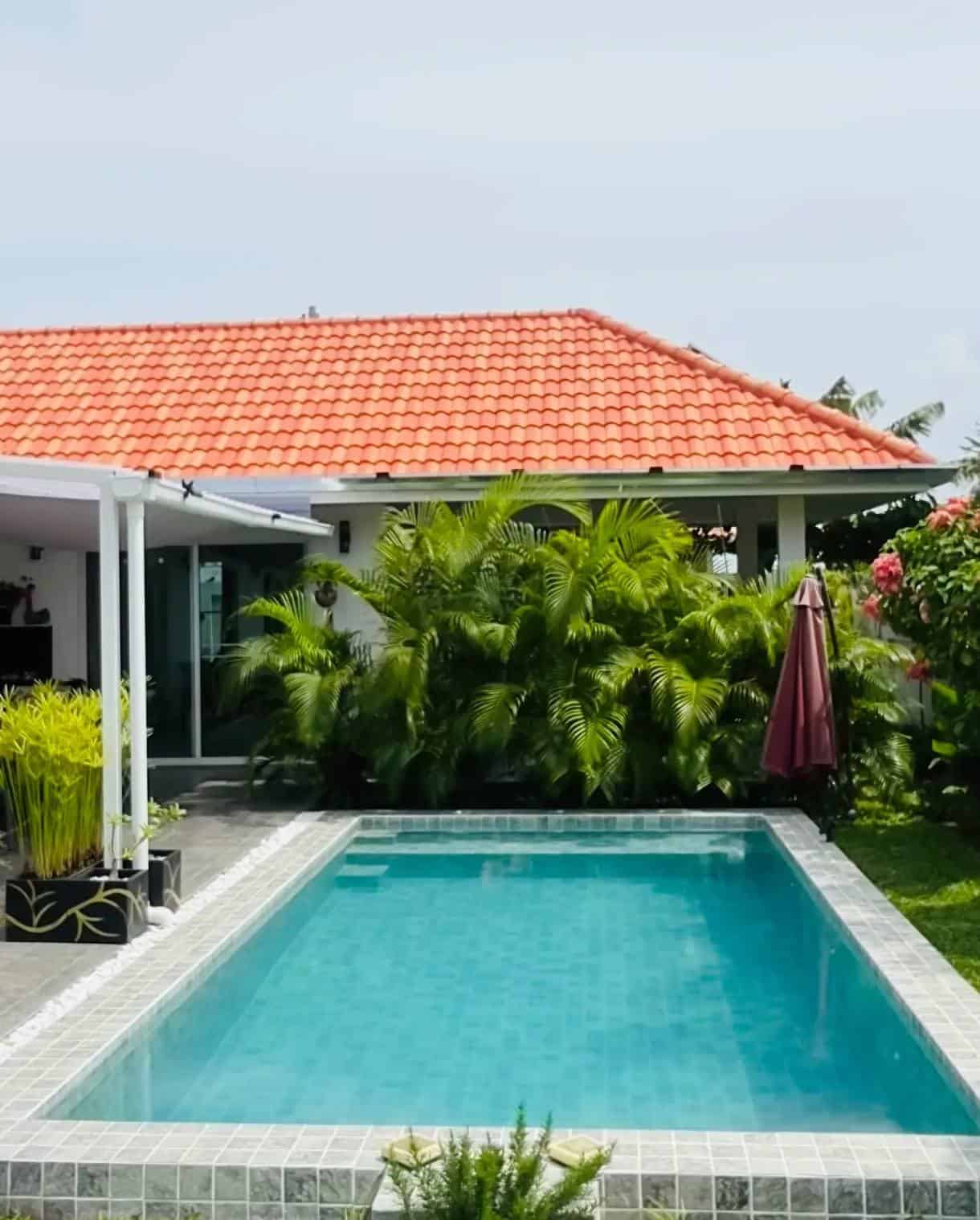 Pran Buri Pool Villa for Sale Luxury Swimming Pool Villa Outdoor Living Space