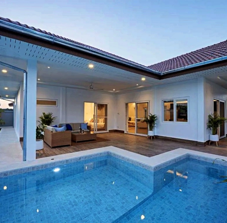 Pool Villa Lotus For Sale at Mali Bua Hua Hin by Orchid Palm Homes