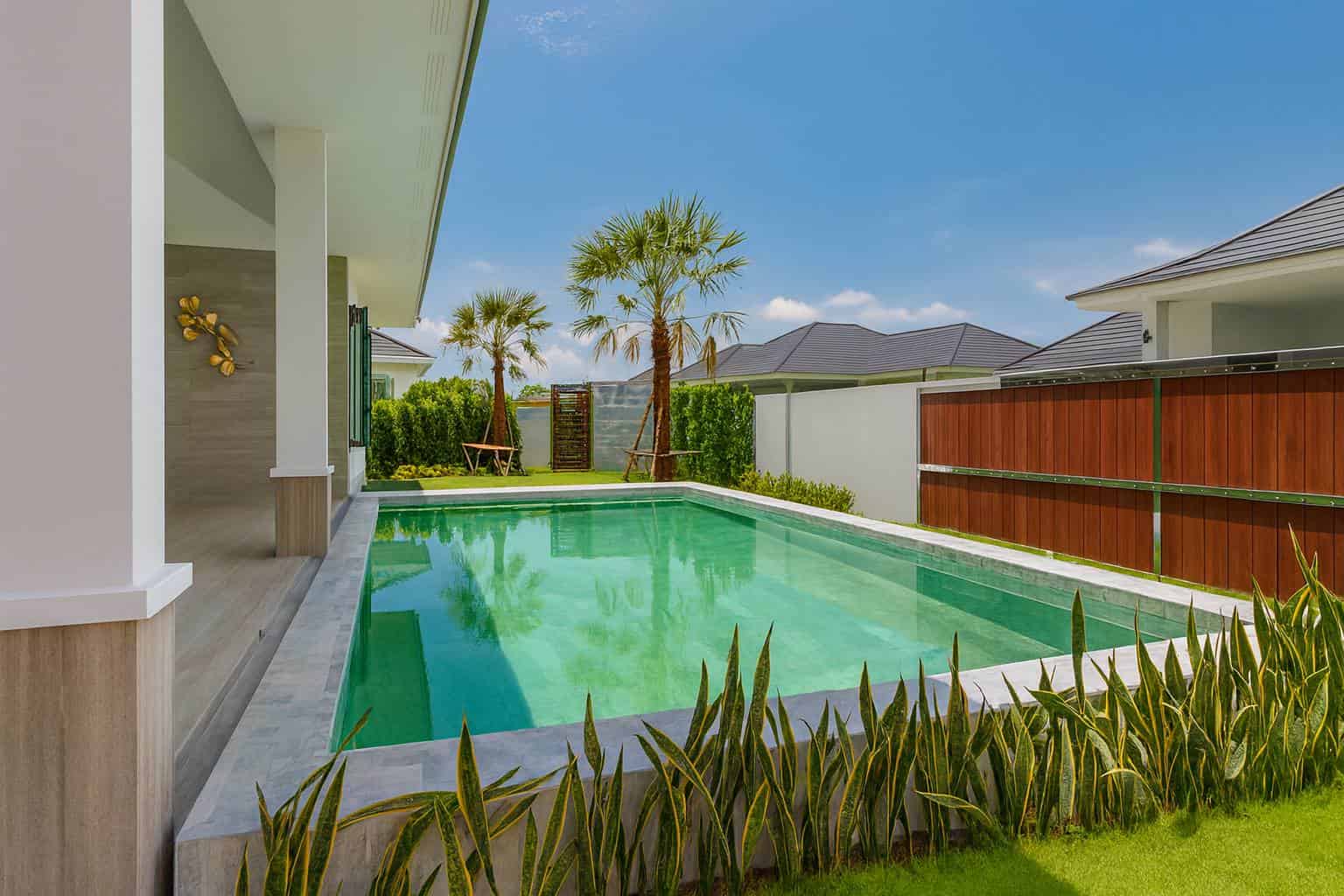 Modern Pool Villa Swimming Area CoCo Hua Hin Development
