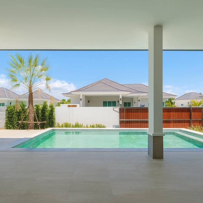 Outdoor Terrace Villa CoCo Hua Hin Pool Views
