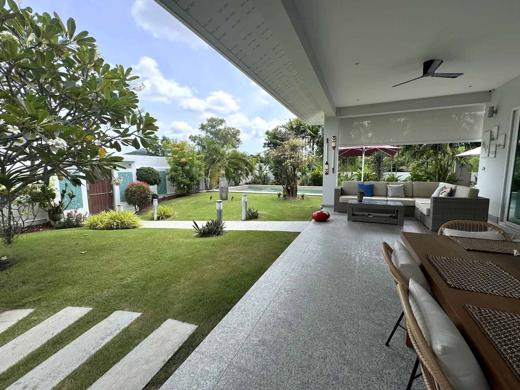 Exclusive Villa Hua Hin Thailand Tropical Garden Villa Pool Property Hua Hin Sale