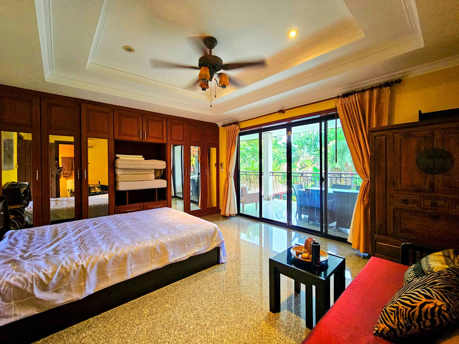 Elegant Two Story Villa Sale Luxury Villa Swimming Pool Night View
