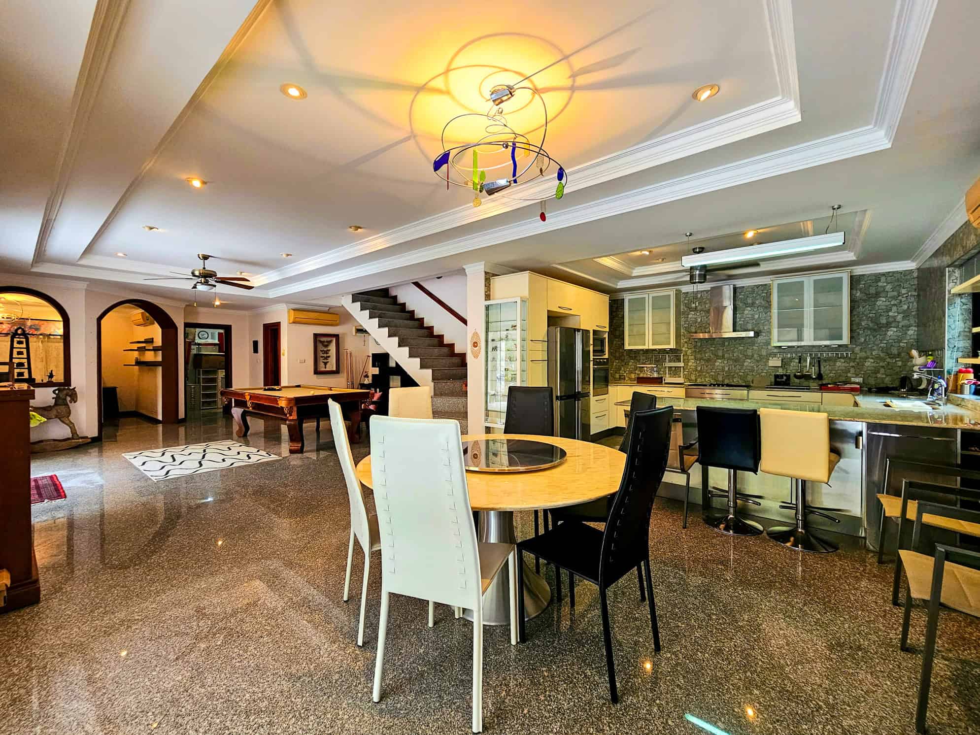 Elegant Pool Villa Hua Hin Soi 114 Spacious Villa Bedroom with Garden View