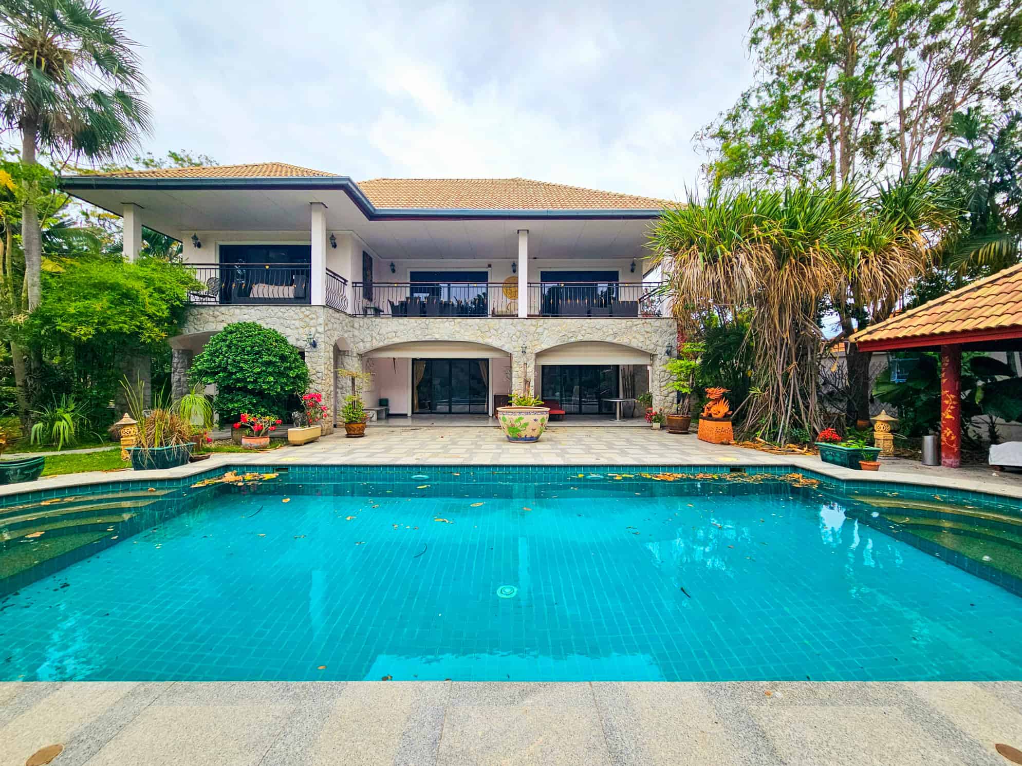 Luxury Home With Pool Hua Hin Private Swimming Pool Villa Backyard