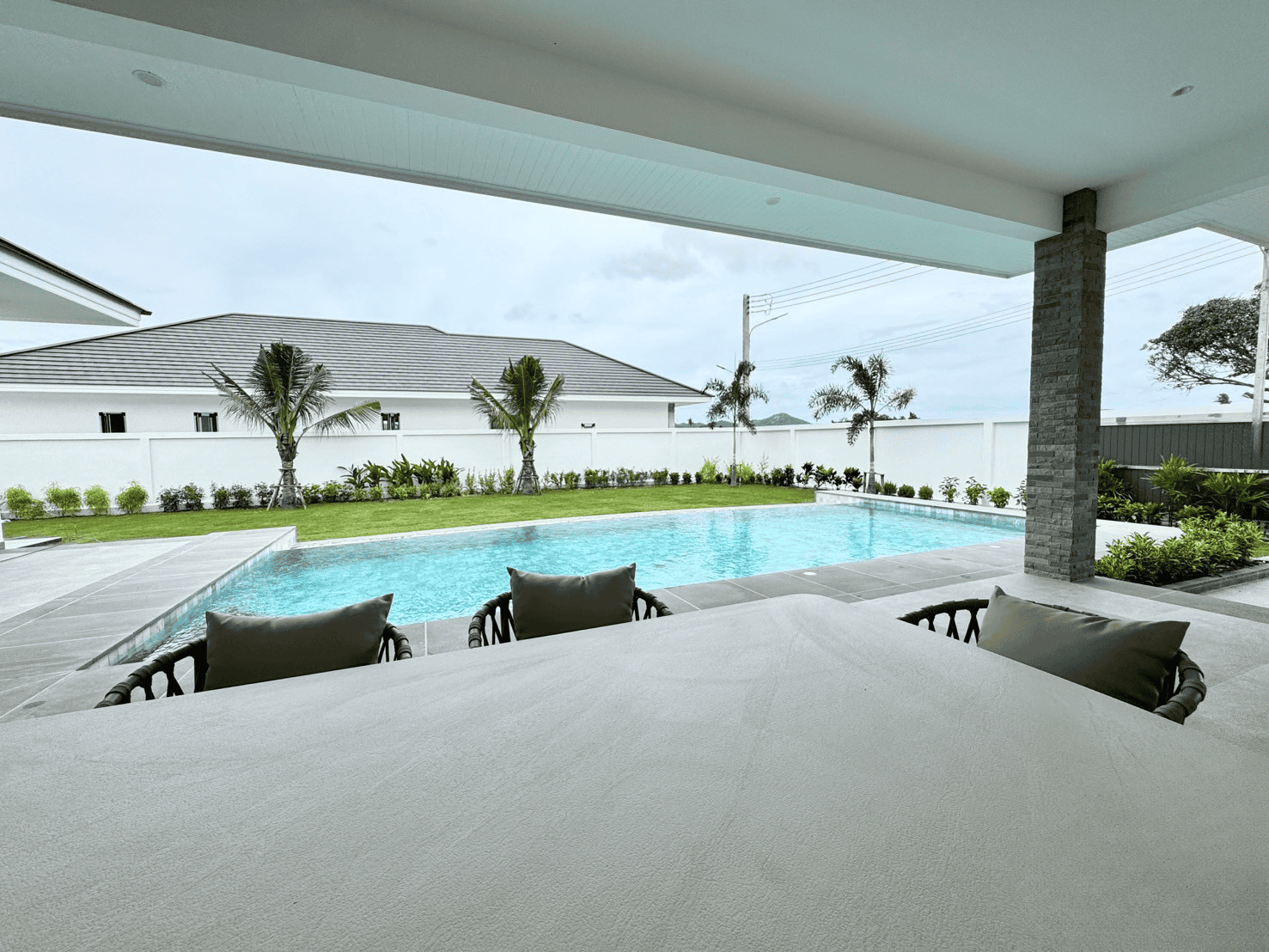 New Construction Pool Villa Sale