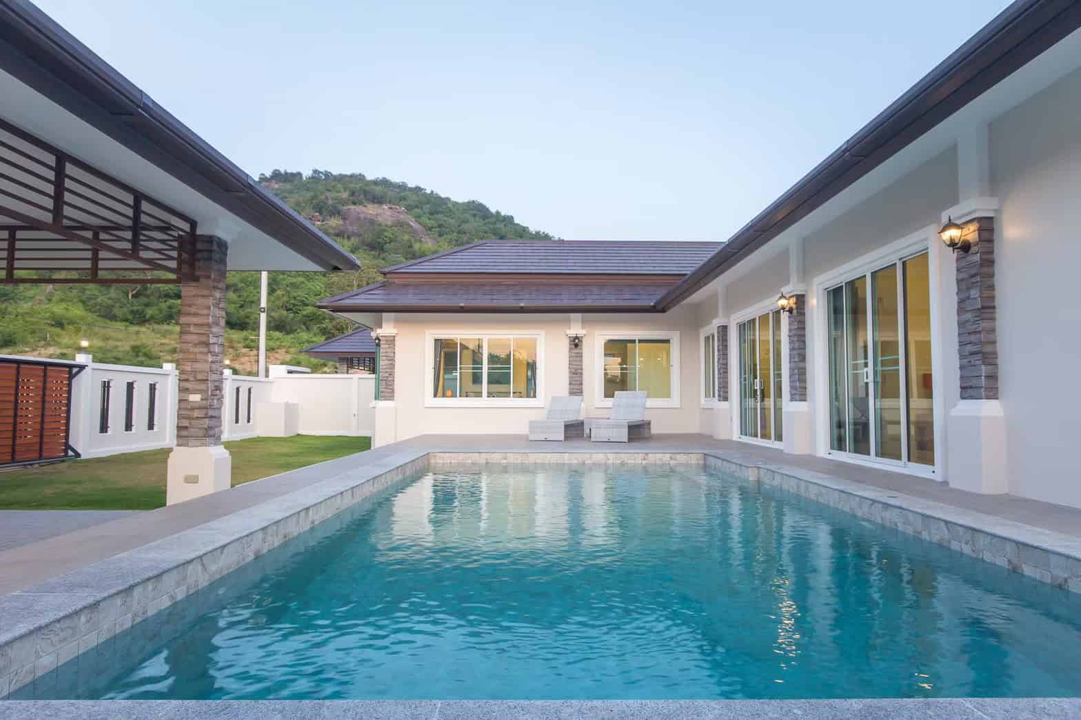 Luxury Villa Private Pool Hills Impressive Furnished Pool Villa Thailand