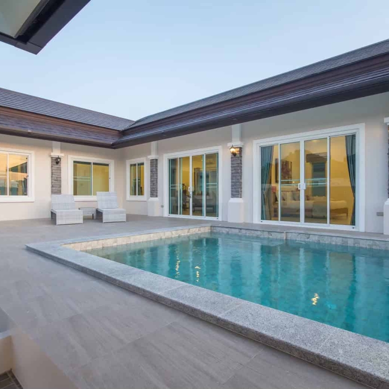Luxury Private Pool Villa For Sale at Hua Hin Grand Hills in Thailand