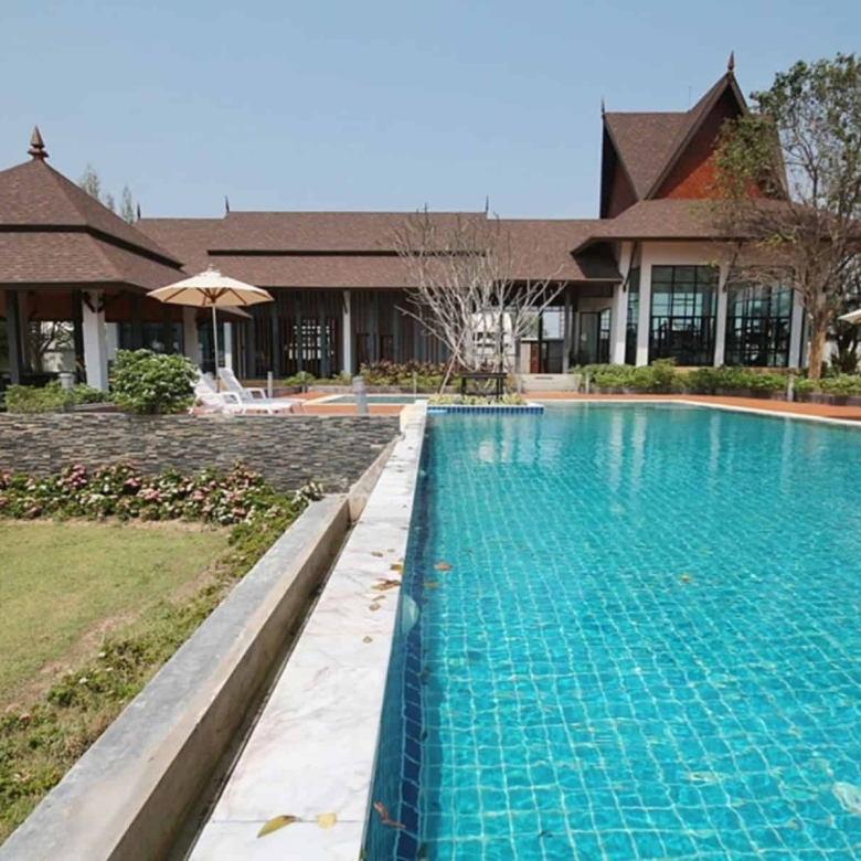 Spacious Villa Living Area Interior