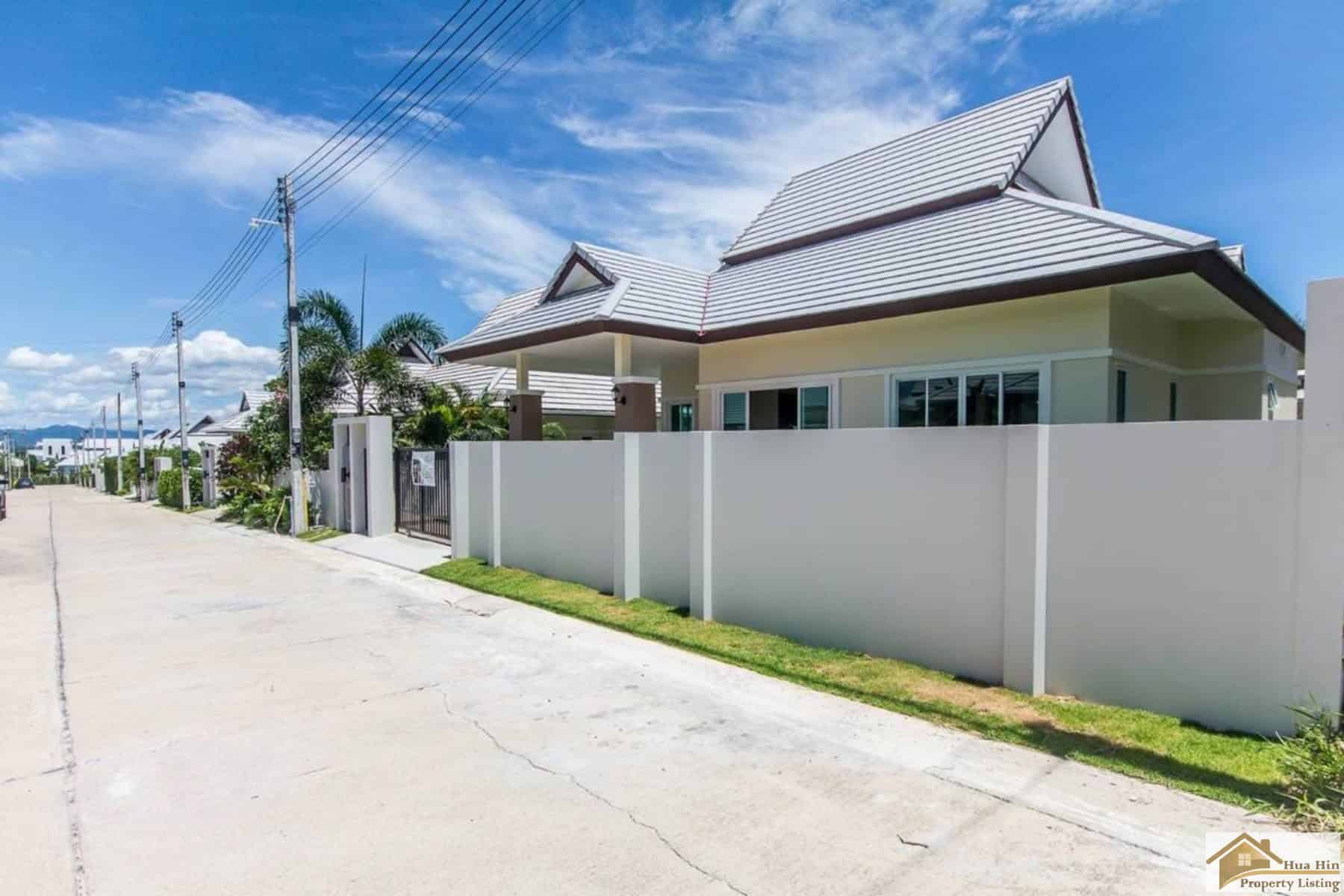 Modern Villas For Sale Hua Hin Emerald Valley Hua Hin Luxury Villa Exterior View