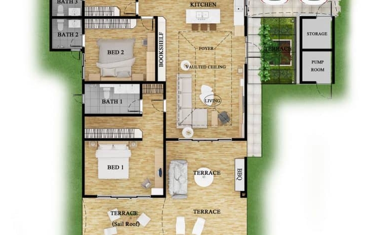Hua Hin Beachfront Spanish Condo Sales Furnished