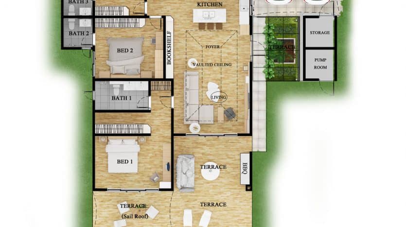 Hua Hin Beachfront Spanish Condo Sales Furnished